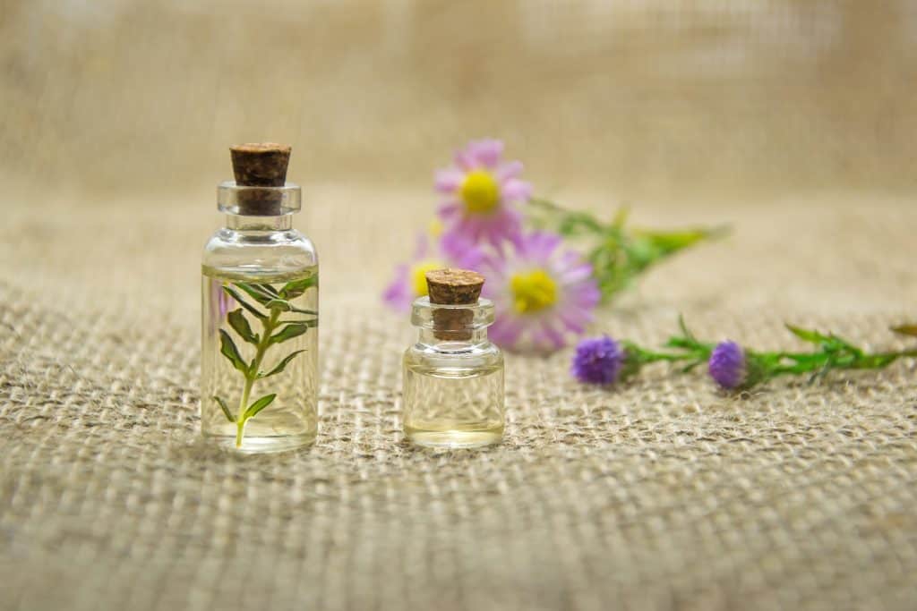 image of essential oils to be used for cpap aromatherapy